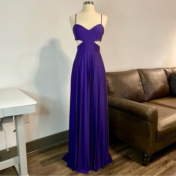 Trendyol Purple Formal Maxi Dress - Picture 2 of 8